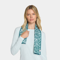 Max Plus Cooling Towel Towels MISSION Teal Leaf 9.5" x 36"