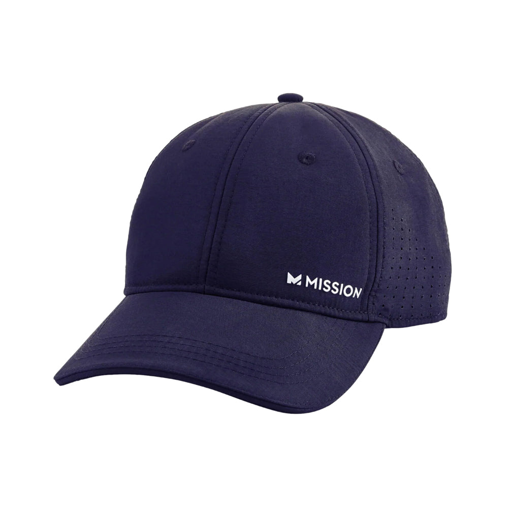 Cooling Vented Performance Hat Caps MISSION Navy One Size