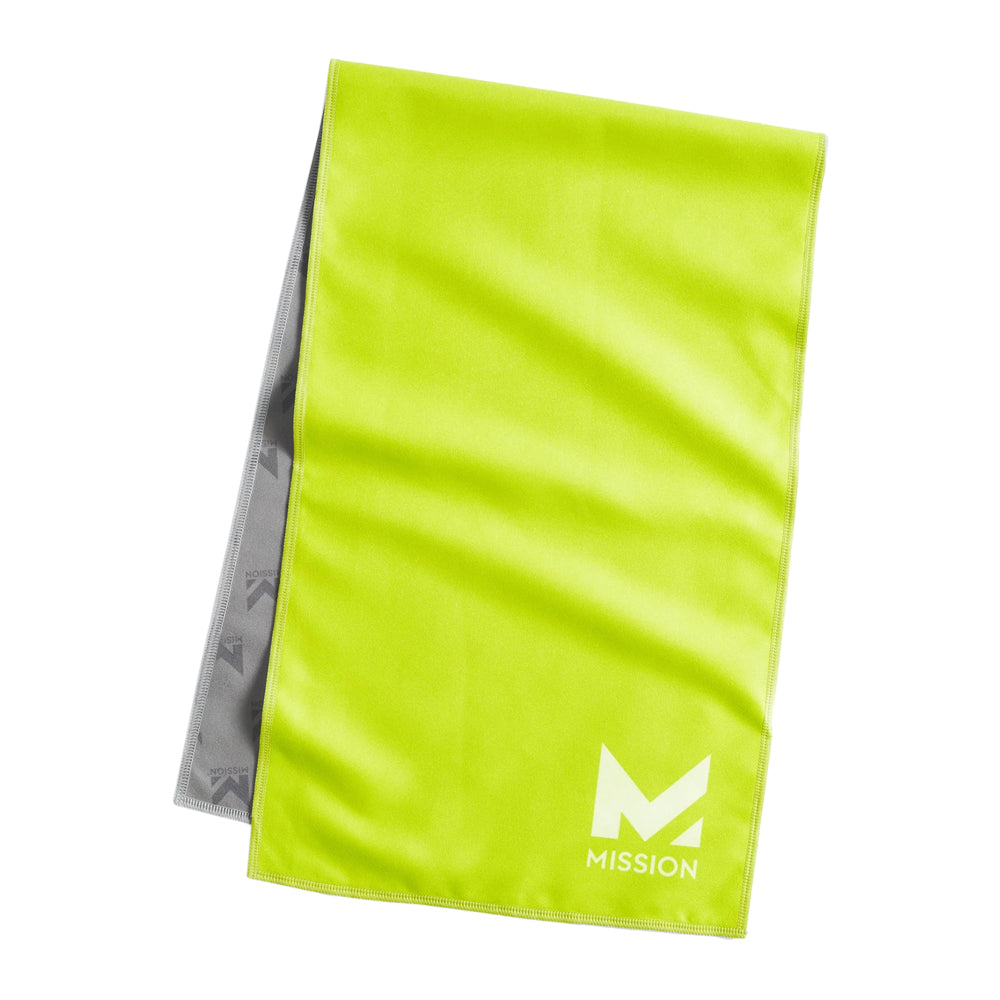 Original Cooling Towel Towels MISSION Safety Yellow 10" x 33"