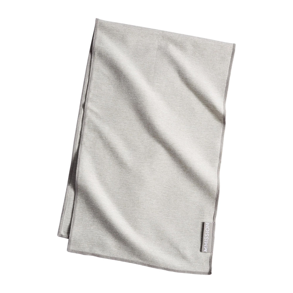 Original Cooling Towel Towels MISSION Alloy Heather 10" x 33"