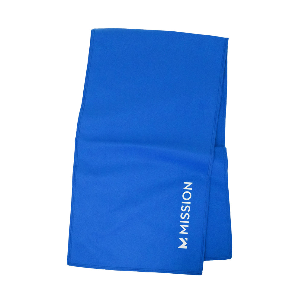 On-The-Go Cooling Towel Towels MISSION Blue 8" x 30"