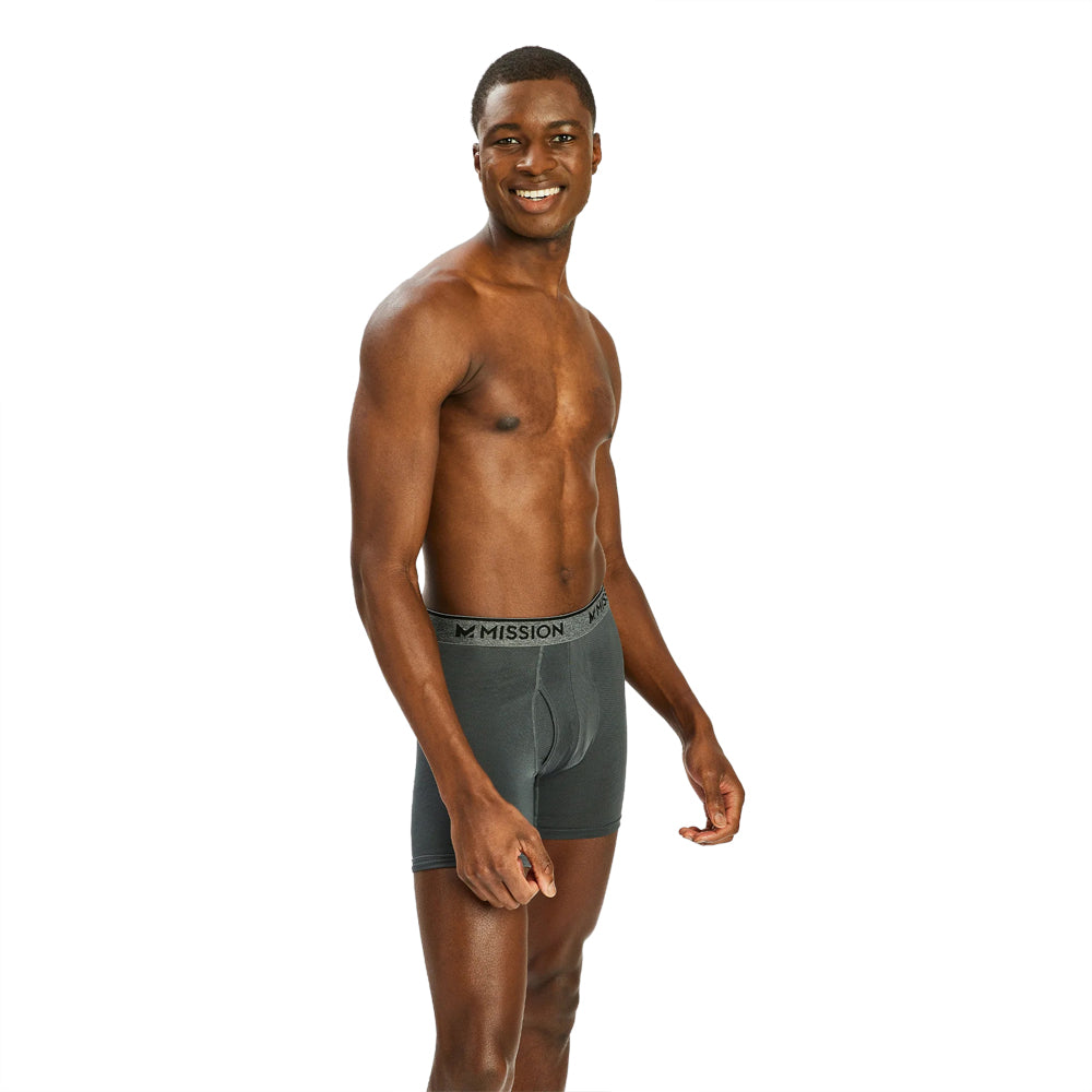 Men's Performance Boxer Brief 3-Pack Boxer Briefs MISSION Black / Matrix Camo / Gray S