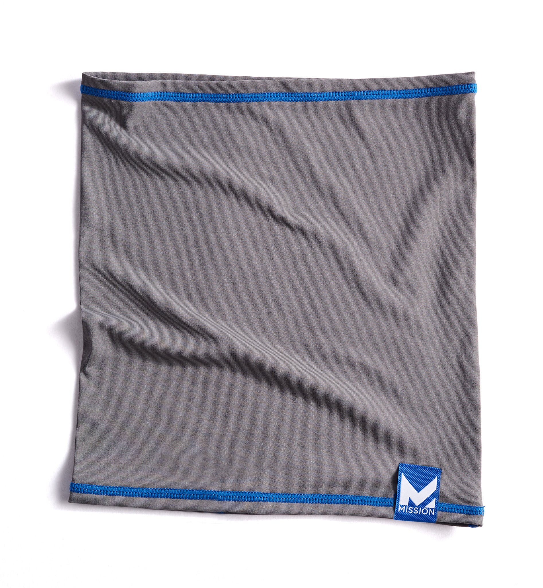 Max Cooling Multi-Cool Gaiter/Face Cover | Charcoal & Lapis Blue Cooling Compact Neck Gaiter MISSION   